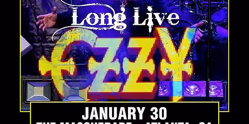 Sabbath - The Re-creation Of Black Sabbath Presents Long Live Ozzy at The Masquerade - Heaven