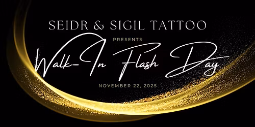 Walk-In Flash Day - November 2025