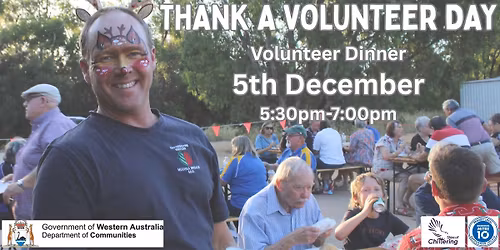 Thank a Volunteer Day \u2013 Volunteer Dinner