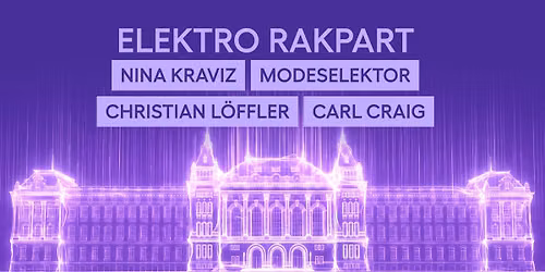 Elektro Rakpart \/\/ A Nemzet \u00dcnnepe a M\u0171egyetem rakparton
