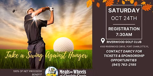Annual Fall "Take a Swing Against Hunger" Golf Tournament 