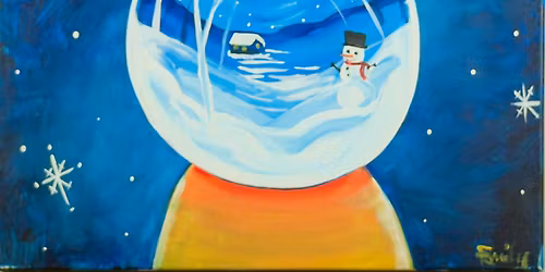 Toledo Paint & Sip Party \u2013 Snow Globe