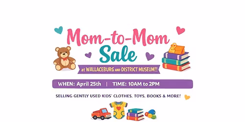 Mom To Mom Sale At The Museum