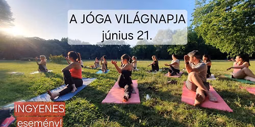 Szabadt\u00e9ri j\u00f3ga a J\u00f3ga Vil\u00e1gnapj\u00e1n - INGYENES!