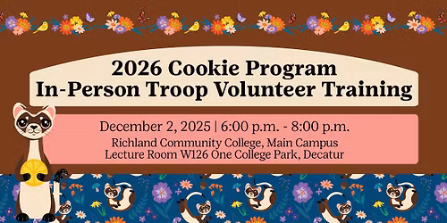 2026 Cookie Program Volunteer Training - Decatur
