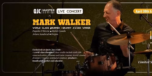 QJC Master Series: Mark Walker en concierto (2 noches)