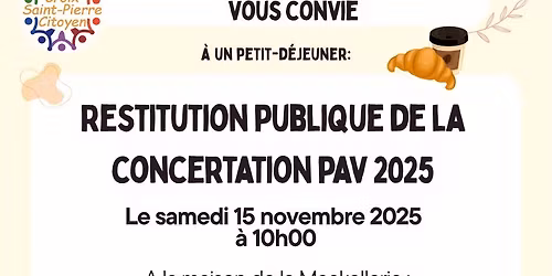 Restitution concertation PAV 2025