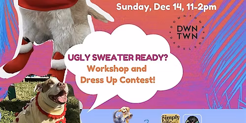 Sunday Market - Holiday pictures with Santa Paws