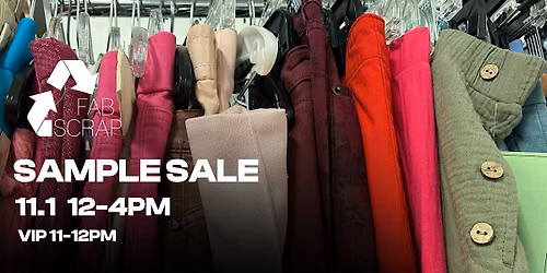 SAMPLE SALE