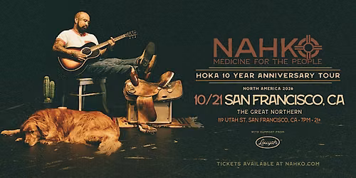 Nahko and Medicine for the People 'HOKA' 10th Anniversary Tour