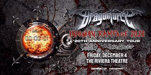 Dragonforce: Inhuman Rampage 20th Anniversary