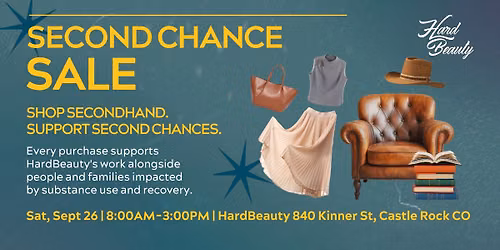 Second Chance Sale | Secondhand Goods, Second Chances