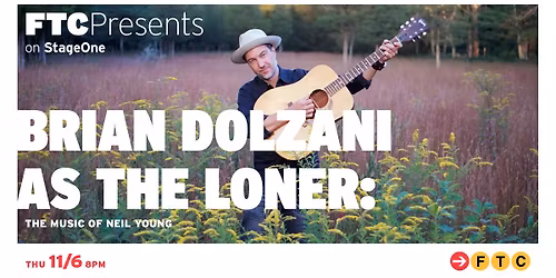 Brian Dolzani as The Loner: The Music of Neil Young \u2022 Fairfield, CT \u2022 StageOne
