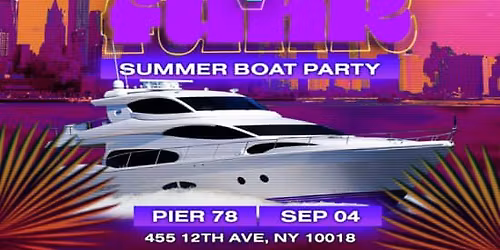 PERREO vs FUNK - Labor Day Brazil Boat Party Yacht Cruise