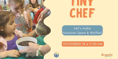 Tiny Chef: Hawaiian Spam & Waffles