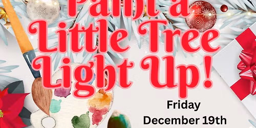 Paint A Little Light Up Christmas Tree