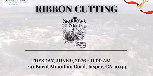 Ribbon Cutting: The Sparrow's Nest