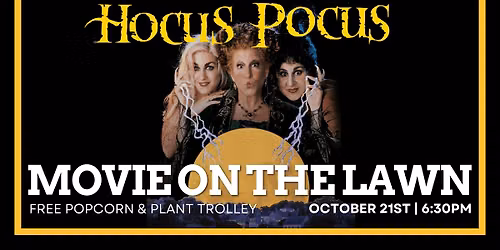 Movie On The Lawn | Hocus Pocus