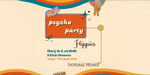 Psychoparty - Pasov\u00e1n\u00ed prv\u00e1k\u016f \/ S-klub Olomouc