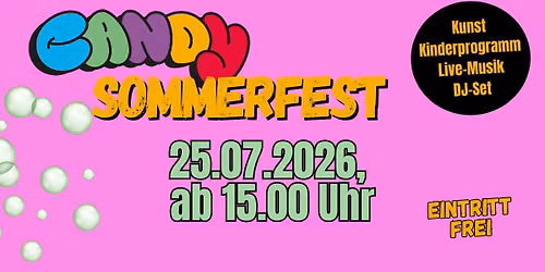 CANDY Sommerfest 2026 \u2013 25.07.2026