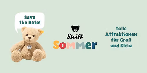 Steiff Sommer 2026 - Gemeinsam um die Welt