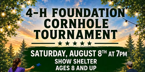 Branch County 4-H Foundation Cornhole Tournament