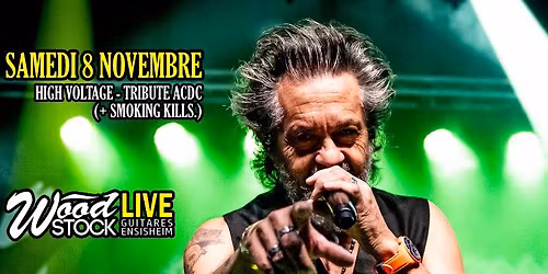 HIGH VOLTAGE, tribute ACDC (+ SMOKING KILLS.) chez Wood Stock Guitares Ensisheim
