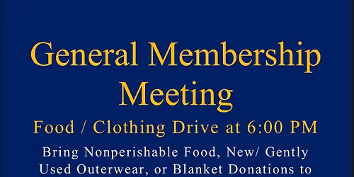 General Membership Meeting