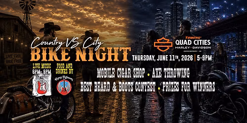 Country VS City Bike Night