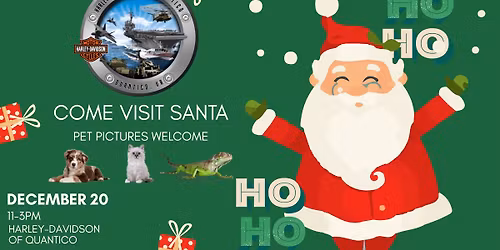 Santa is Coming to Harley-Davidson of Quantico
