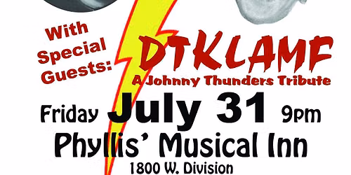 The Polkaholics honor Li'l Wallly and Johnny Thunders!