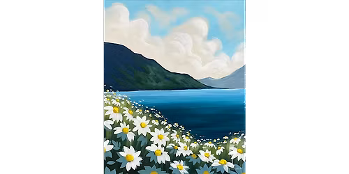 Lake Waters and Wildflowers - Paint and Sip in Houston | Classpop!\u2122