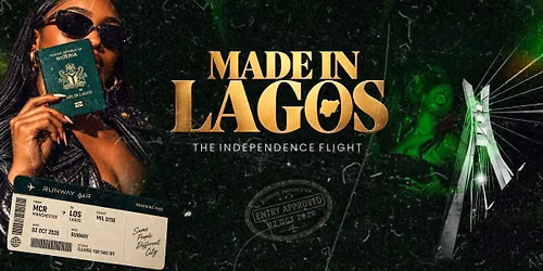MADE IN LAGOS: Nigerian Independence Flight at Runway Manchester