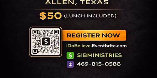 I Believe Evangelism Conference