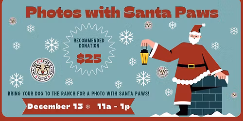 Photos with Santa Paws