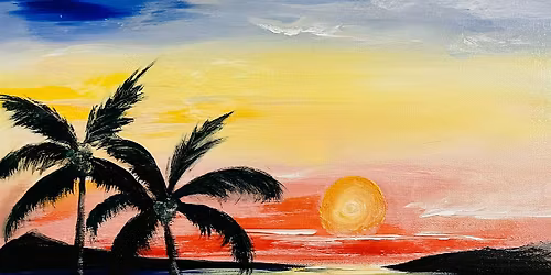 "Beach Sunset" - Paint and Sip with Nicole
