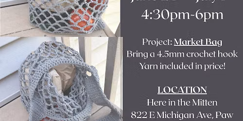 Continuing Crochet - Market Bag
