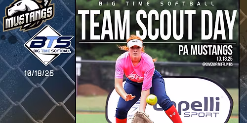 Scout Day - PA Mustangs / Big Time Softball