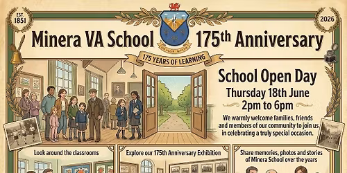 School Open Day To Celebrate 175 Years of Minera School