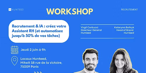 Recrutement & IA : cr\u00e9ez votre Assistant RH