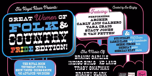 Great Women of Folk & Country: PRIDE Edition
