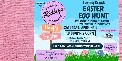 Ridley's Market - Easter Egg Hunt