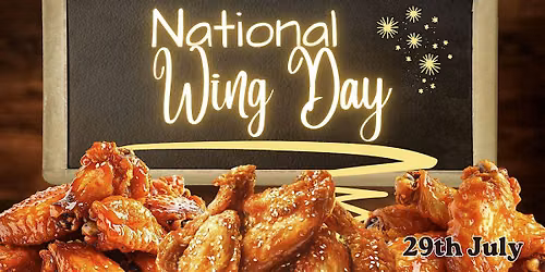National Wing Day at Chalkboard