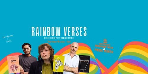 Rainbow Verses: A night of queer poetry from Indie presses