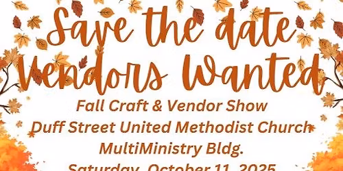Fall Craft & Vendor Show