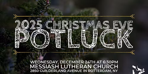 2025 Christmas Eve Potluck