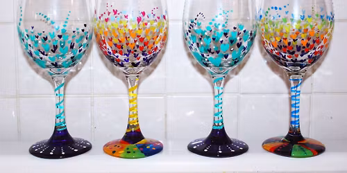 Wine Glass Painting