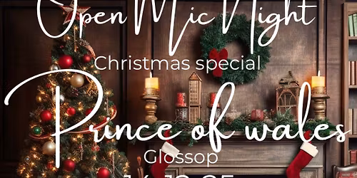 Xmas Open Mic Night