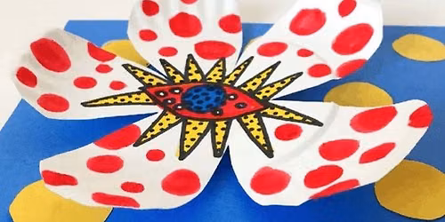 KIDS \u2022 Yayoi Kusama inspired Flowers