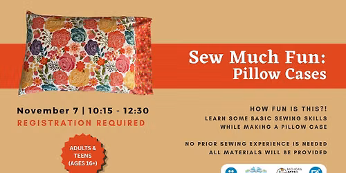 Sew Much Fun: Pillow Cases - RSVP LINK BELOW
